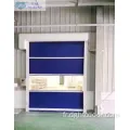 Porte d'obturateur à grande vitesse en PVC de chambre propre